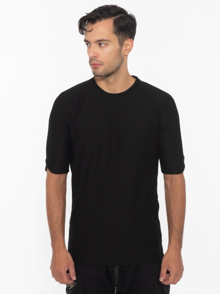 NINETEEN T-shirt X22-1052 Μαύρο