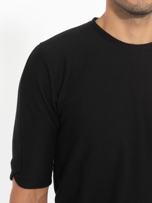 NINETEEN T-shirt X22-1052 Μαύρο